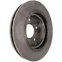 CENTRIC PARTS 121.67076 C-Tek Standard Brake Rotor