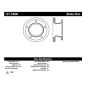 CENTRIC PARTS 121.74000 C-Tek Standard Brake Rotor