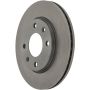 CENTRIC PARTS 121.99017 C-Tek Standard Brake Rotor