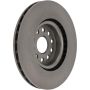 CENTRIC PARTS 121.99038 C-Tek Standard Brake Rotor
