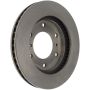 CENTRIC PARTS 121.99067 C-Tek Standard Brake Rotor