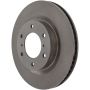 CENTRIC PARTS 121.99068 C-Tek Standard Brake Rotor