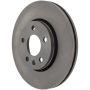CENTRIC PARTS 121.99074 C-Tek Standard Brake Rotor