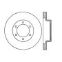 CENTRIC PARTS 121.99085 C-Tek Standard Brake Rotor