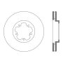 CENTRIC PARTS 121.99088 C-Tek Standard Brake Rotor