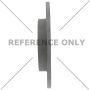 CENTRIC PARTS 121.99119 C-Tek Standard Brake Rotor