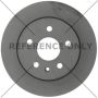 CENTRIC PARTS 121.99119 C-Tek Standard Brake Rotor