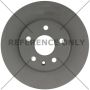 CENTRIC PARTS 121.99136 C-Tek Standard Brake Rotor