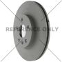 CENTRIC PARTS 121.99136 C-Tek Standard Brake Rotor