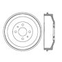 CENTRIC PARTS 122.04003 Centric Premium Brake Drum