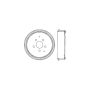CENTRIC PARTS 122.33014 Centric Premium Brake Drum