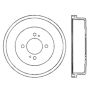 CENTRIC PARTS 122.42001 Centric Premium Brake Drum