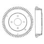 CENTRIC PARTS 122.42002 Centric Premium Brake Drum