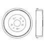 CENTRIC PARTS 122.44017 Centric Premium Brake Drum