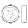 CENTRIC PARTS 122.44044 Centric Premium Brake Drum