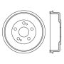 CENTRIC PARTS 122.44049 Centric Premium Brake Drum