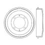 CENTRIC PARTS 122.46011 Centric Premium Brake Drum