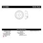 CENTRIC PARTS 122.49003 Centric Premium Brake Drum