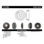 CENTRIC PARTS 122.61002 Centric Premium Brake Drum