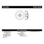 CENTRIC PARTS 122.61027 Centric Premium Brake Drum