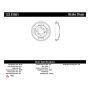 CENTRIC PARTS 122.61051 Centric Premium Brake Drum