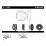 CENTRIC PARTS 122.62008 Centric Premium Brake Drum