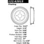 CENTRIC PARTS 122.62015 Centric Premium Brake Drum