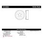 CENTRIC PARTS 122.63032 Centric Premium Brake Drum