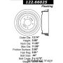 CENTRIC PARTS 122.66025 Centric Premium Brake Drum