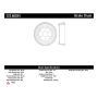 CENTRIC PARTS 122.66034 Centric Premium Brake Drum