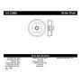 CENTRIC PARTS 123.33000 C-Tek Standard Brake Drum