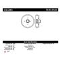CENTRIC PARTS 123.33001 C-Tek Standard Brake Drum