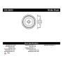 CENTRIC PARTS 123.33012 C-Tek Standard Brake Drum