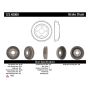 CENTRIC PARTS 123.40009 C-Tek Standard Brake Drum