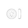 CENTRIC PARTS 123.42031 C-Tek Standard Brake Drum