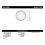 CENTRIC PARTS 123.44046 C-Tek Standard Brake Drum
