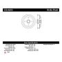 CENTRIC PARTS 123.45012 C-Tek Standard Brake Drum