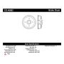 CENTRIC PARTS 123.46002 C-Tek Standard Brake Drum