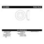 CENTRIC PARTS 123.46008 C-Tek Standard Brake Drum