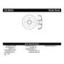 CENTRIC PARTS 123.46010 C-Tek Standard Brake Drum