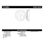 CENTRIC PARTS 123.48004 C-Tek Standard Brake Drum