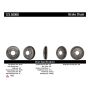 CENTRIC PARTS 123.50008 C-Tek Standard Brake Drum