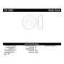 CENTRIC PARTS 123.51002 C-Tek Standard Brake Drum