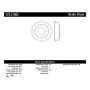 CENTRIC PARTS 123.51005 C-Tek Standard Brake Drum