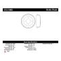 CENTRIC PARTS 123.51006 C-Tek Standard Brake Drum