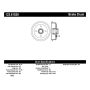 CENTRIC PARTS 123.61029 C-Tek Standard Brake Drum