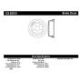 CENTRIC PARTS 123.62012 C-Tek Standard Brake Drum