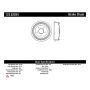 CENTRIC PARTS 123.62034 C-Tek Standard Brake Drum