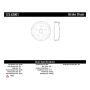 CENTRIC PARTS 123.63001 C-Tek Standard Brake Drum