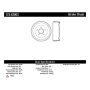 CENTRIC PARTS 123.63003 C-Tek Standard Brake Drum